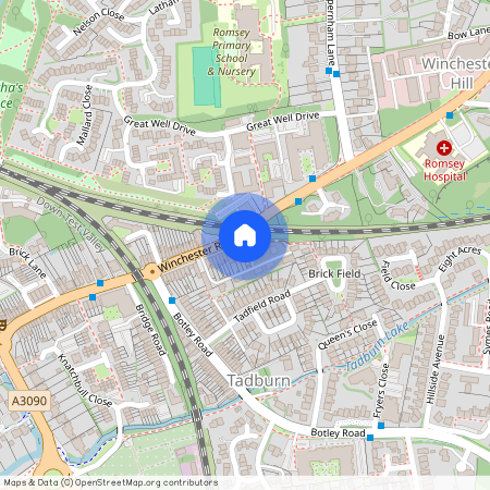 Winchester Road, Romsey, Hampshire, SO51