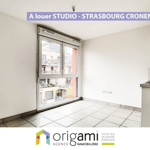 CRONENBOURG - Beau studio dans une résidence récente - Photo 1