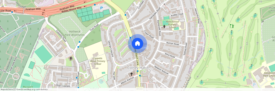 Colney Hatch Lane, London, Colney Hatch, London, N10