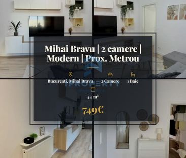 Mihai Bravu | 2 camere | Modern | Prox. Metrou - Photo 4