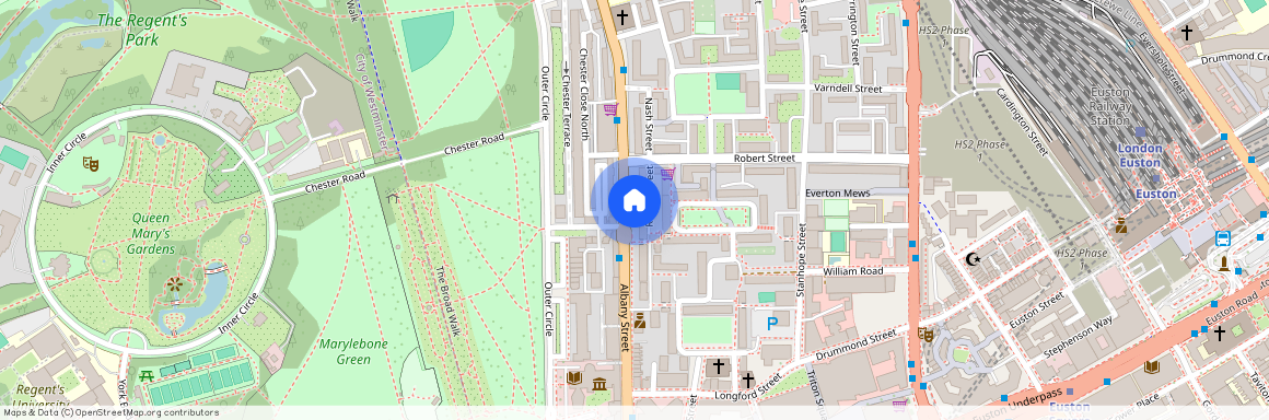 Albany Street, Regents Park / Camden NW1