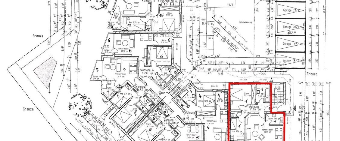 Schöne 3-Zimmer-Wohnung in sehr gepflegtem Haus mit Terrasse - Photo 1