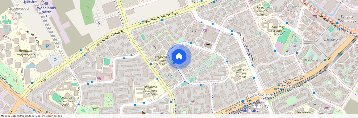 742 Woodlands Circle (730742), Singapore