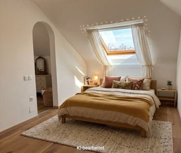 Helle 3-Zi-DG-Wohnung nähe Westbahnhof - Photo 3