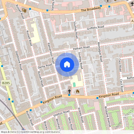 Cross Road, The Pelhams, Wimbledon