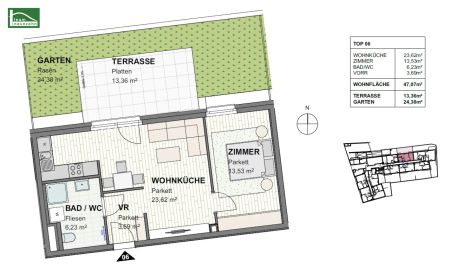 Karmeliterhof - Neubauwohntraum beim Rathausplatz - Photo 2