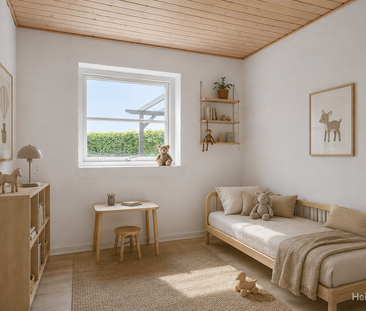 Moderne 4-værelses rækkehus til leje i Lindved – med egen have og t... - Foto 4