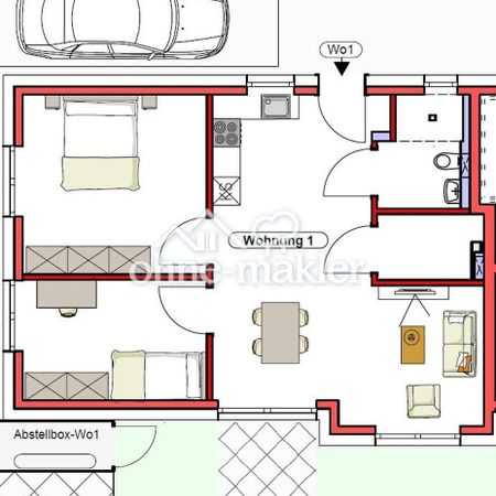 Klimafreundliche 3-Zimmer-Neubauwohnung (63m²) in Kehl-Marlen – naturnah & modern wohnen – Erstbezug - Photo 3