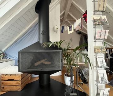 Gallery apartment with fireplace in the beautiful Obstberg district! - Photo 1