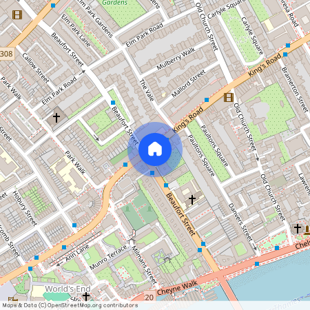 Alexandra Mansions, 333 Kings Road, Chelsea, London, SW3