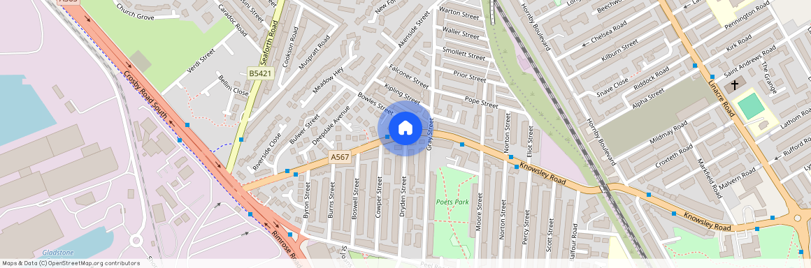 Knowsley Road, Bootle, Liverpool, L20