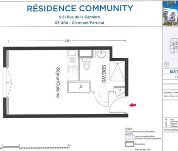 Location Appartement 1 pièce 25m² - Photo 1