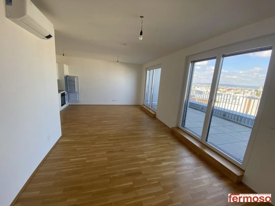 Stilvolle Dachgeschoßwohnung mit Weitblick – 1100 Wien - Foto 1