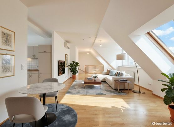 Wohnen über den Dächern: 135 m² Maisonette mit XXL-Dachterrasse - Photo 1