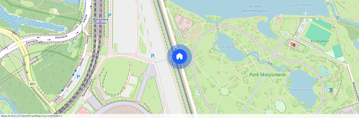 Warszawa Praga-Południe, Aleja Zieleniecka