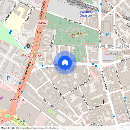 Jewellery Quarter, Metalworks Apartments, 98 Warstone Lane, B18, B18 6PG, Birmingham