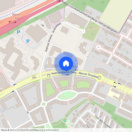 Avenue Marcel Thiry, 204, 305, 1200, Woluwe-Saint-Lambert