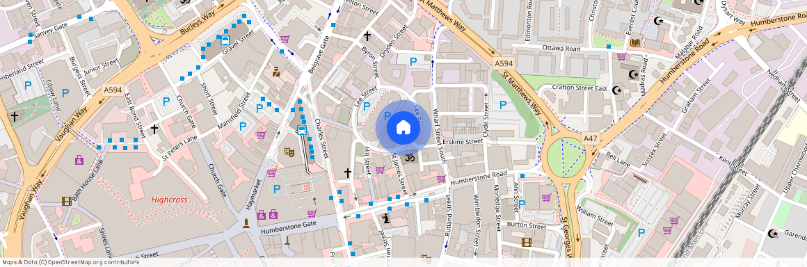 Lee Circle, Leicester, LE1