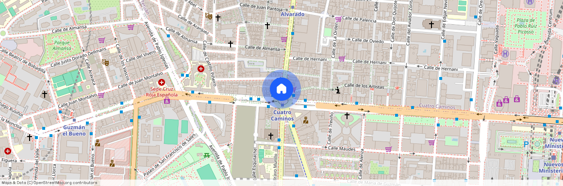 Glorieta de Cuatro Caminos, Madrid, Community of Madrid 28020