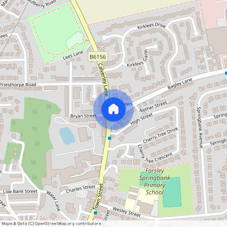 Bryan Street, Farsley, Pudsey, West Yorkshire, UK, LS28