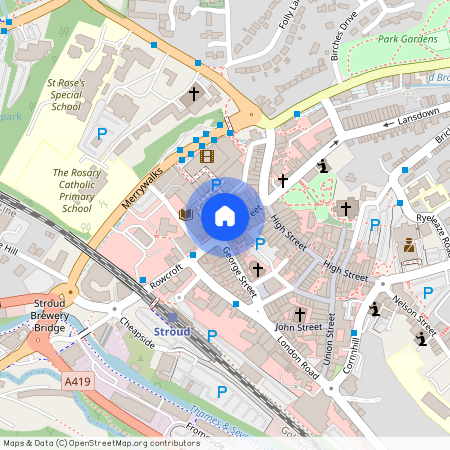 Flat 2, 9 -11 King Street, Stroud, Gloucestershire, GL5 3BX