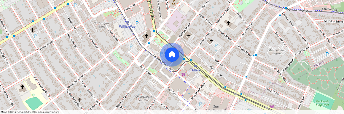 181 King Street S #1103, Kitchener