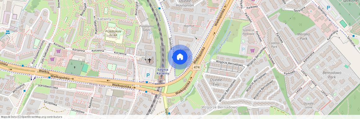 ul. Strzelców, Mały Kack, Gdynia, pomorskie