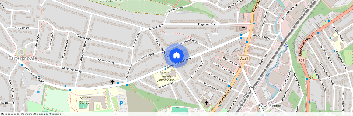 Carter Knowle Road, Sheffield, S7