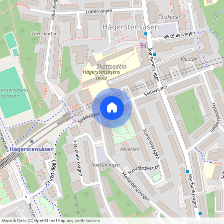 Hägerstensåsen, Stockholm, Sedelvägen 25