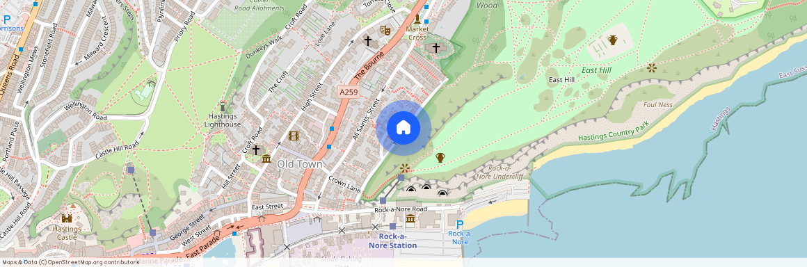 Tackleway, Hastings TN34