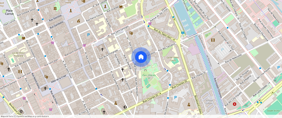 ** RUE DES TIERCELINS, Charles Iii Nord Tiercelins St-Georges, Nancy