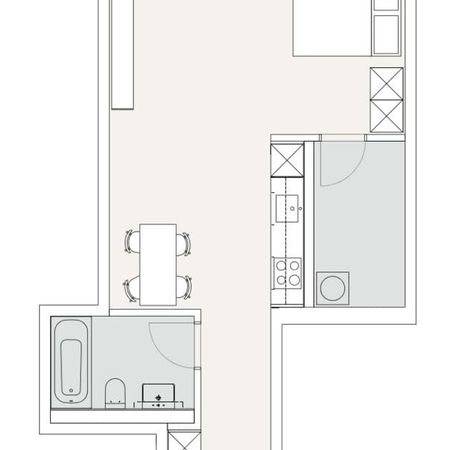 1.5 Zimmer, 50 m², 9. Stock - Photo 4