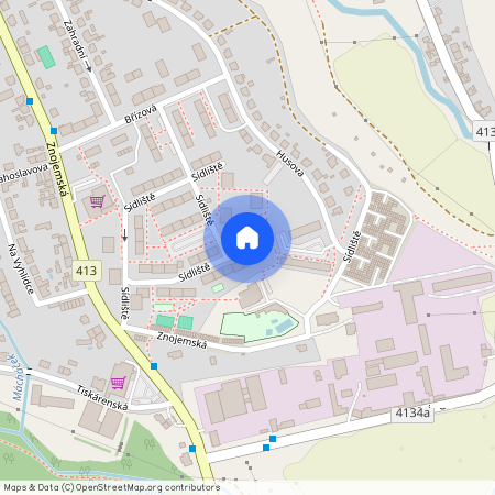 Sídliště, Moravský Krumlov