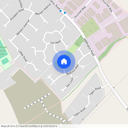 Kestrel Close, Leicester