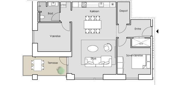 Byhaven 10, 4. 1 - Foto 1