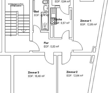 3 ZKB mit Balkon, Uninah! - Photo 2