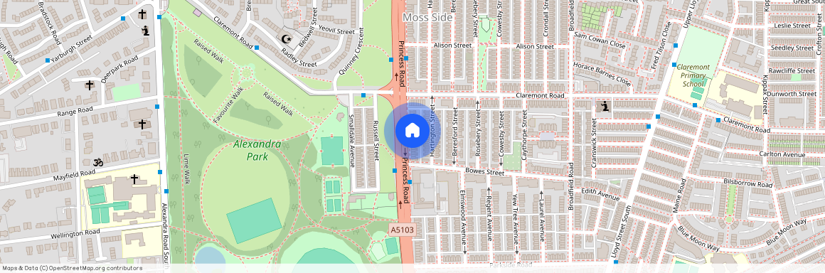 Princess Road, Manchester M14