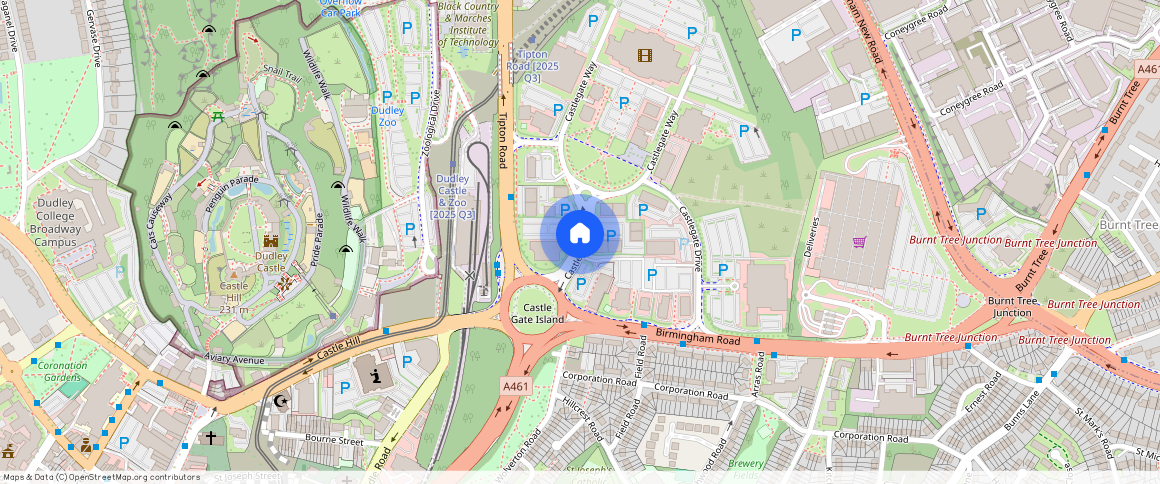 Castle Court, Dudley, DY2