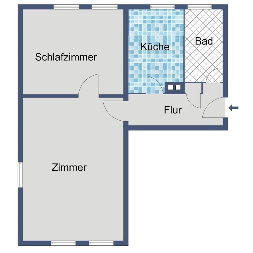 Gemütliche Erdgeschosswohnung zum Wohlfühlen - Photo 1