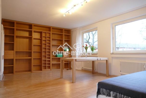 Ruhe in der Stadt: möbli 42m²-Apartment mit Küche, Bad, Flur, direkt am Rhein. gute Parkmöglichkeit - Photo 1