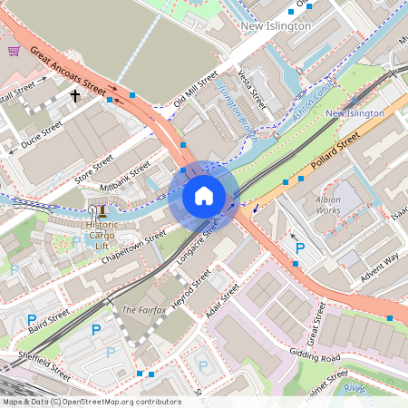 Greater Manchester, M1, Chapeltown Street, Manchester