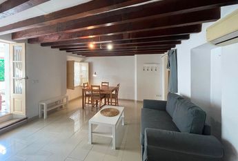 Centro Historico, apartamento un dormitorio amueblado con terraza, Paseo del Borne.