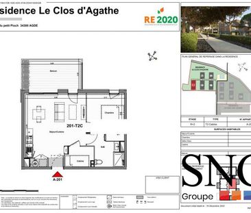 T2 CABINE NEUF AVEC BALCON + 2 PARKINGS - Photo 5