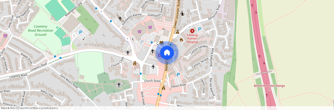 Market Street, Lutterworth, Leicestershire