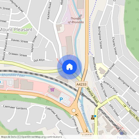 Upton Street, Mount Pleasant, Porth, Rhondda Cynon Taff, CF39