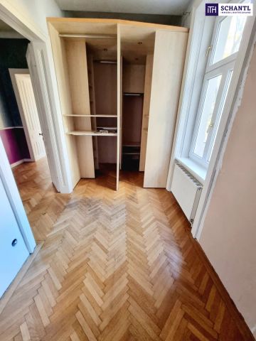 Klassisch. Wienerisch. Wunderschön. Ein Zuhause mit Charakter! Klassische Altbauwohnung in kompletter Hoflage + Flügeltüren + Grünblick! - Foto 2