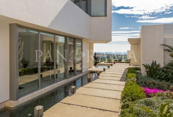 Incredible villa with sea and Golf course views
