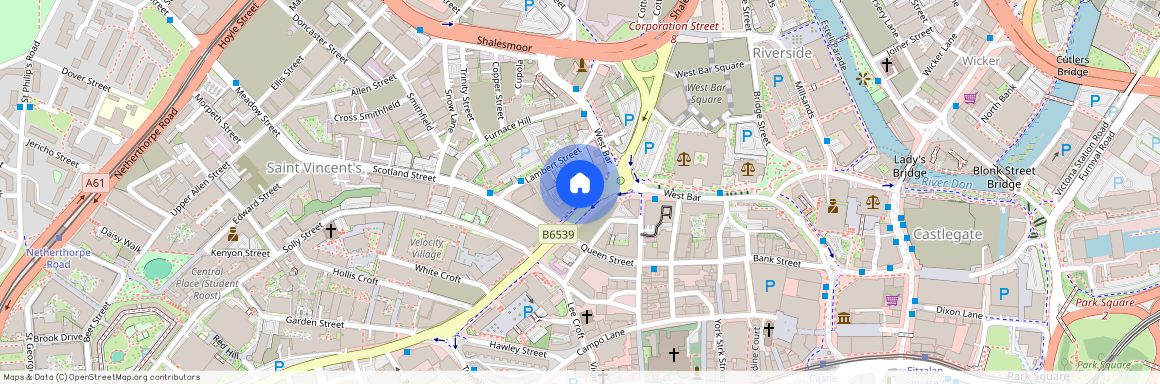 West Bar Green, Sheffield S1