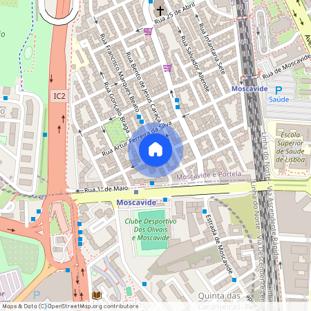 Antonio Maria Pais, Lisboa