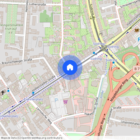 Halberstädter Straße, 39112 Magdeburg